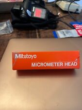 New In Box Mitutoyo Micrometer Head 150-811 1 Rounded Face Linear Stages Japan