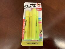 Sharpie Highlighters Chisel Tip Fluorescent Yellow 4-pack