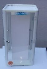 Glass Countertop Display Case Store Fixture Showcase With Front Lock