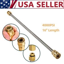16 High Pressure Washer Wand Lance Extension Wand 14 Quick Connect 4000psi Us