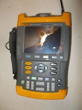 Fluke 196 Portable Handheld Scope Meter Oscilloscope With All Probes And Cables