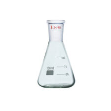 2440 Glass Erlenmeyer Flask Conical Bottle Lab Chemistry Reaction Vessel