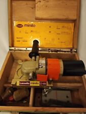 Vintage Lamello Minilo Biscuit Joiner Perfect Working Condition In Original Box