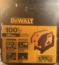 Dewalt Dw083cg 100 Green Beam Brushless Motor 3-spot Power Point Laser Level