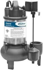 Proflo Pf93782 12 Hp Cast Iron Submersible Sewage Pump Wvertical Float Switch