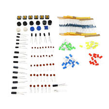 Diy Electronic Component Assortment Box Kit With Breadboard Capacitors E0o2