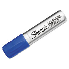 Sharpie Magnum Oversized Permanent Marker Chisel Tip Blue 44003