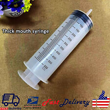 100300500ml Large Volume Plastic Syringe Syringe Type Pump Oil Needle Tube Us