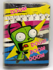 Invader Zim Organizer Planner Agenda Hot Topic Unused Gir Dog Doom Nickelodeon
