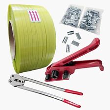 Packaging Heavy Duty 660lbs Strapping Kit Plastic Polyester Poly Straps Bandin