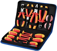 14-piece Vde Insulated Tool Set 1000v With Electricians Pliers And Electricians