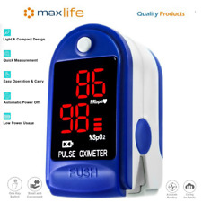 Finger Tip Pulse Oximeter Spo2 Blood Oxygen Saturation Heart Rate Monitor