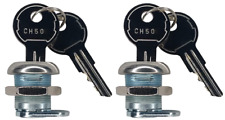 2 Pack Keyed Alike Truck Tool Box Locks With Keys - Replacement Toolbox Lock