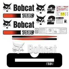 Bobcat T590 V3 Skid Steer Set Vinyl Decal Sticker - Free Shipping