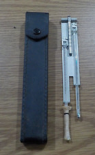 Vintage Weksler Instrument Psychrometer With Black Leather Case