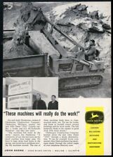 1960 John Deere 1010 Crawler Tractor Cheboygan Mi Photo Vintage Trade Print Ad