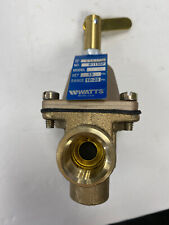 Watts 12 Bronze High Capacity Feed Water Pressure Regulator B1156f