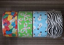 Duck Tape Pick Your Print Craft Single Roll 10 Yds Rareretired Holiday