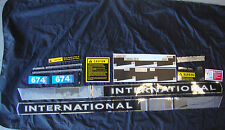 674 International Tractor 674 Ih Complete Decal Set High Quality 