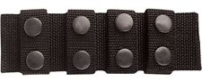 Tru-spec 4109000 Black Ballistic Nylon Professional Duty Belt Keepers Pack Of 4