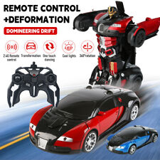 Toys Transformer Rc Robot Car Remote Control Robots 2 In 1 Kids Toddler Toy Gift