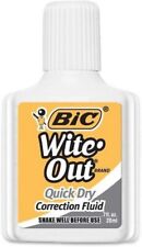 Bic Wite-out Quick Dry Correction Fluid 20 Ml 1 Pack New Free Shipping Easy Use