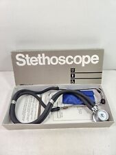 Omron Sprague Rappaport Stethoscope 416-22-blk Black Used Condition See Photos