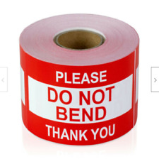 Do Not Bend Please Thank You 2x3 Fragile Shipping Stickers 1000 Labels