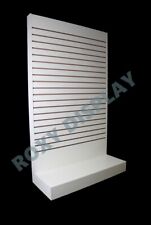 White Tower Slatwall Unit Knock Down Display Store Fixture Sc-swl-w