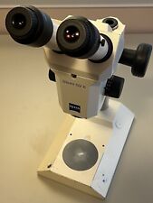 Zeiss Stemi Sv 6 Stereo Microscope W Stand 0.63x Objective And Eyepieces