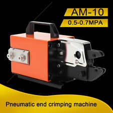 Am-10 Pneumatic Wire Terminal Crimping Machine Air Powered Tool Crimper Usa