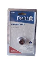 Chalet Cylinder Lock - New - Designed For High Security Latching Systems