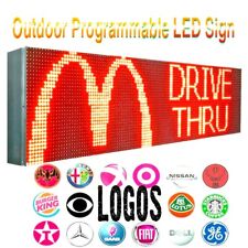 Wifi 15 X 63 Full Color Outdoor Programmable Led Sign Digital Display Board