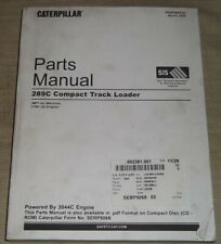 Cat Caterpillar 289c Compact Track Loader Parts Manual Book Sn Cym Jmp Sebp5068