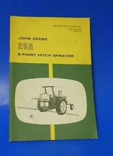 Vintage John Deere Straw 25a 3-point Hitch Sprayer Operators Manual Om-n159183