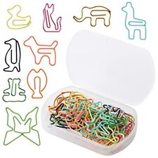 Animal Shaped Paper Clips 30 Pcs Cute Paper Clips Assorted Colors Fun Paper