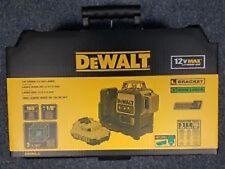 New Dewalt Dw089lg 12 Volt Laser Line Level Green Beam 165 Range Kit 2667384