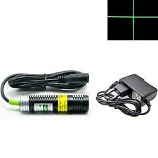 532nm 10mw Green Laser Cross Module Long Time Working With 5v Dc Adapter