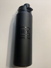 Glock Aluminum Water Bottle 28 Oz H2go Surge Snap Fit Lid