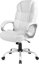 Office Chair High Back Ergonomic Computer Desk Chair Pu Leather Executive Chair