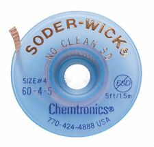 Chemtronics 60-4-5 Soder-wick No Clean Sd Desoldering Braid