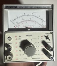 Leader Lmv-181a Ac Millivoltmeter Rms Analog Volt Meter Audio Decibels Meter