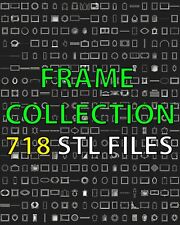 3d Stl Models Collection 718 Stl Frame Files For Cnc Router Laser 3d Printer