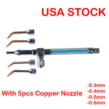 Universal Oxy Hydrogen Gas Torch Flame Welding Gun Copper Nozzle For Hho Polish