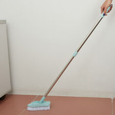 Telescopic Long Handle Brush Wall Floor Scrub Bath Shower Tile Cleaning Tool Us
