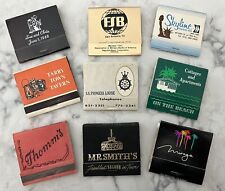 Vintage Matchbooks Lot Of 9 Mirage Skyline Restaurants Hotels Wedding Tavern