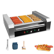 Commercial Electric 2712 Hot Dog 10 5roller Grill Cooker Machine