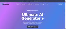 Established Profitable Ai Saas Services Website With Monthly Membership Business