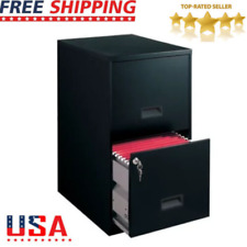 Filing Cabinet 2-drawer Steel Storage File Cabinet With Lock Home Office Durable