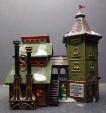 Dept 56 Christmas Snow Village Building North Pole Elfin Forge Assembly Shop